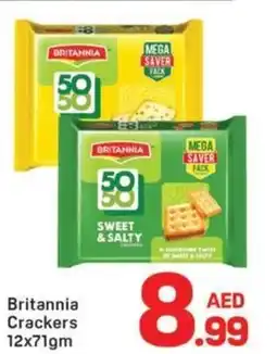 Day To Day Britannia Crackers 12x71gm offer
