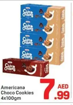 Day To Day Americana Choco Cookies 4x100gm offer