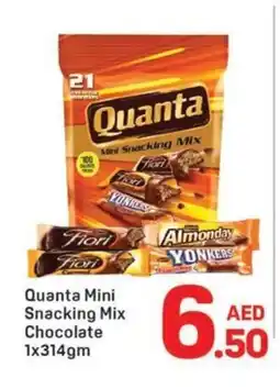 Day To Day Quanta Mini Snacking Mix Chocolate 1x314gm offer