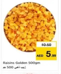 Nesto Raisins Golden 500gm offer