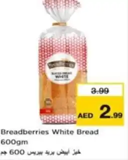 Nesto Breadberries White Bread 600gm offer