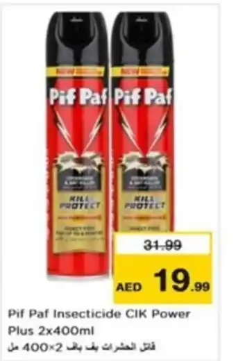 Nesto Pif Paf Insecticide CIK Power Plus 2x400ml offer