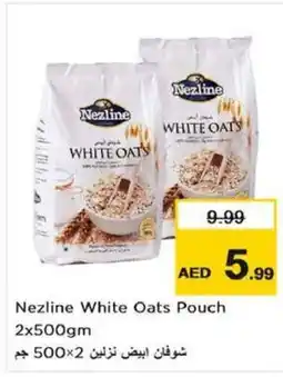 Nesto Nezline White Oats Pouch 2x500gm offer