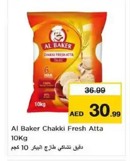 Nesto Al Baker Chakki Fresh Atta 10kg offer