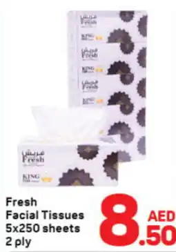 Day To Day Fresh Facial Tissues 5x250 sheets 2 ply offer