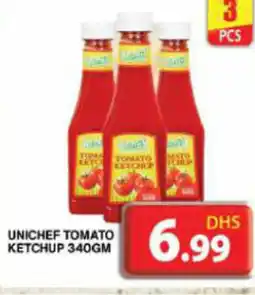 Grand Hyper Market UNICHEF TOMATO KETCHUP 340GM offer