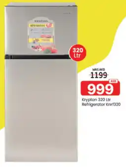 Al Madina Hypermarket Krypton 320 Ltr Refrigerator Knrf320 offer