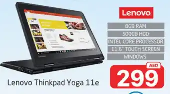 Al Madina Hypermarket Lenovo Thinkpad Yoga 11e offer
