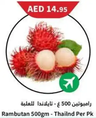 Almaya supermarket Rambutan 500gm Per Pk offer