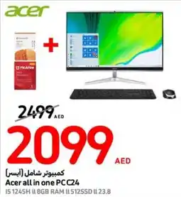 Acer all in one PCC24