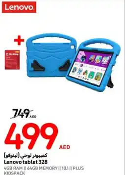Carrefour Lenovo tablet 328 offer
