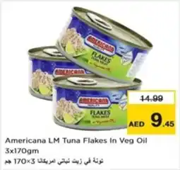 Nesto Americana LM Tuna Flakes In Veg Oil 3 x 170gm offer