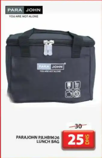 Grand Mall Sharjah PARAJOHN PJLHB9626 LUNCH BAG offer