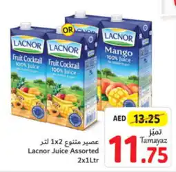 Union Coop Lacnor Juice Assorted 2x1Ltr offer
