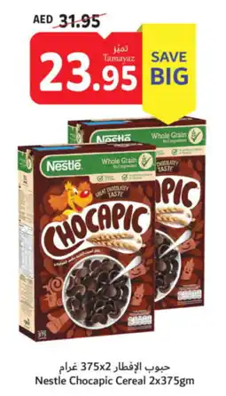 Union Coop Nestle Chocapic Cereal 2x375gm offer