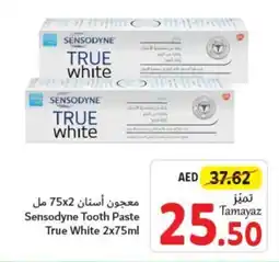 Union Coop Sensodyne Tooth Paste True White 2x75ml offer