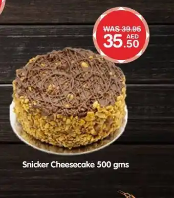 Choithrams Snicker Cheesecake 500 gms offer
