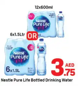 Day To Day Nestle Pure Life Bottled Drinking Water 6x1.5Ltr OR 12x600ml offer