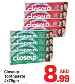 Day To Day Closeup Toothpaste 4x75gm offer