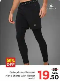 Nesto Men's Shorts With Tighter asstd offer