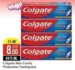 West Zone Supermarket Colgate Max Cavity Protection Toothpaste 4X75 ML offer