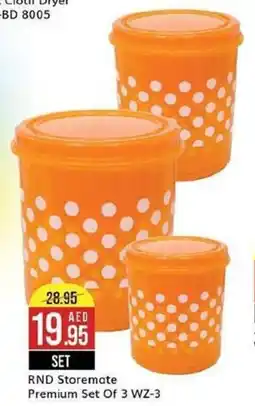 West Zone Supermarket RND Storemate Premium Set Of 3 WZ-3 offer