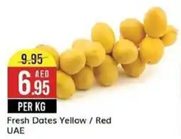West Zone Supermarket Fresh Dates Yellow / Red PER KG offer