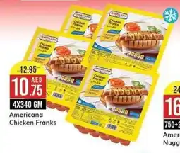West Zone Supermarket Americana Chicken Nuggets 4X340 GM offer