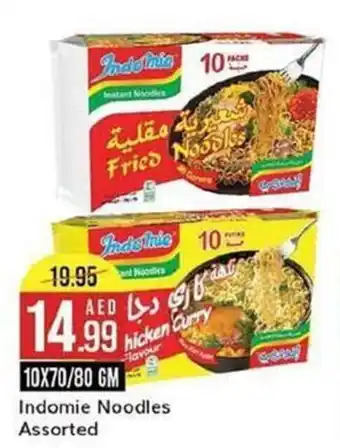 West Zone Supermarket Indomie Noodles Assorted offer