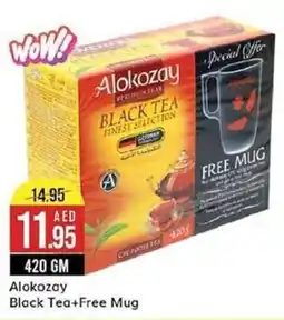 West Zone Supermarket Alokozay Black Tea+Free Mug 420GM offer