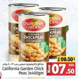 Kenz Hypermarket California Garden Chick Peas 3x400gm offer