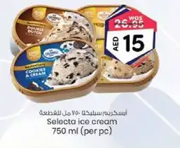 KM Trading Selecta ice cream 750 ml per pc offer