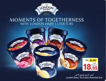 Union Coop London Dairy Ice Cream Assorted 1Ltr offer