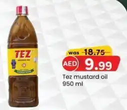 KM Trading Tez mustard oil 950 ml offer