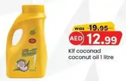 KM Trading Klf coconad coconut oil 1 litre offer