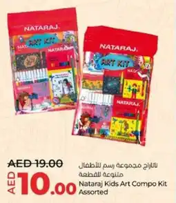 Lulu Hypermarket Nataraj Kids Art Compo Kit Assorted offer