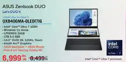 E City ASUS Zenbook DUO offer