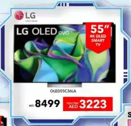 E City LG 55" 4K OLED SMART TV offer
