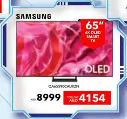 E City SAMSUNG 65" 4K OLED SMART TV offer