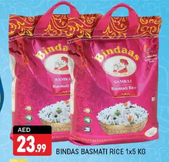 Shaklan BINDAS BASMATI RICE 1x5 KG offer