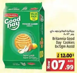 Kenz Hypermarket Britannia Good Day Cookies 8 x 72gm Asstd offer