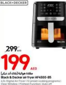 Carrefour Black & Decker Air fryer AF4500-85 offer