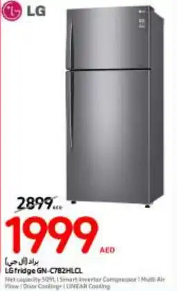 Carrefour LG fridge GN-C782HLCL offer
