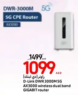 Carrefour D-Link DWR 3000M 5G AX3000 wireless dual band GIGABIT router offer