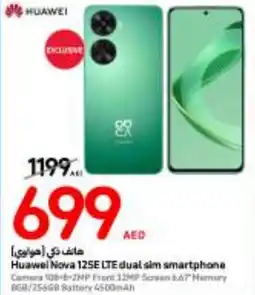 Carrefour Huawei Nova 125E LTE dual sim smartphone offer