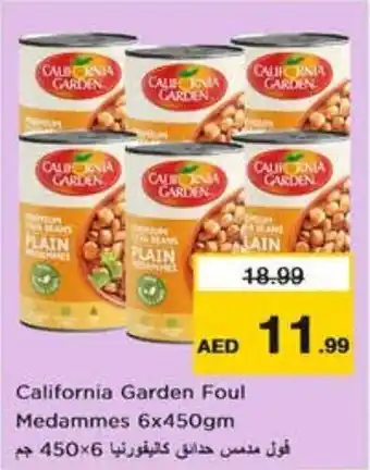 Nesto California Garden Foul Medammes 6 x 450gm offer