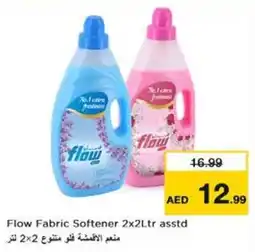 Nesto Flow Fabric Softener 2x2Ltr asstd offer
