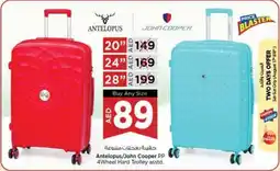 Nesto Antelopus/John Cooper PP 4Wheel Hard Trolley asstd. offer