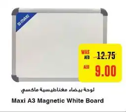 Abu Dhabi Coop Maxi A3 Magnetic White Board offer