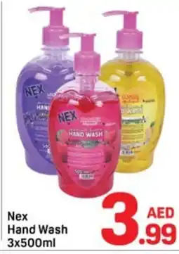 Day To Day nex hand wash 3x500ml offer